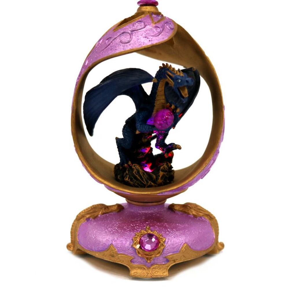 Jeweled Guardians Collection 6" Dragon Amethyst Figurine